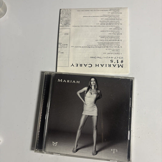 Mariah – #1's (CD, 1998) srcs-8820  Japan