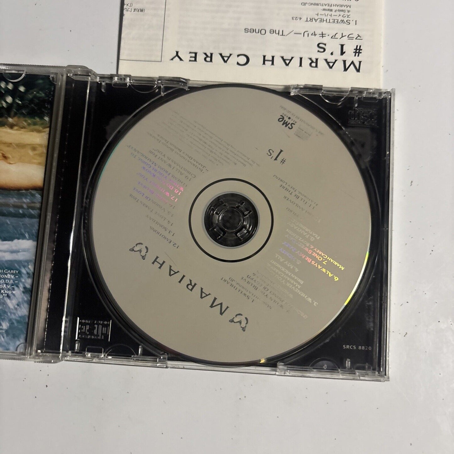 Mariah – #1's (CD, 1998) srcs-8820  Japan