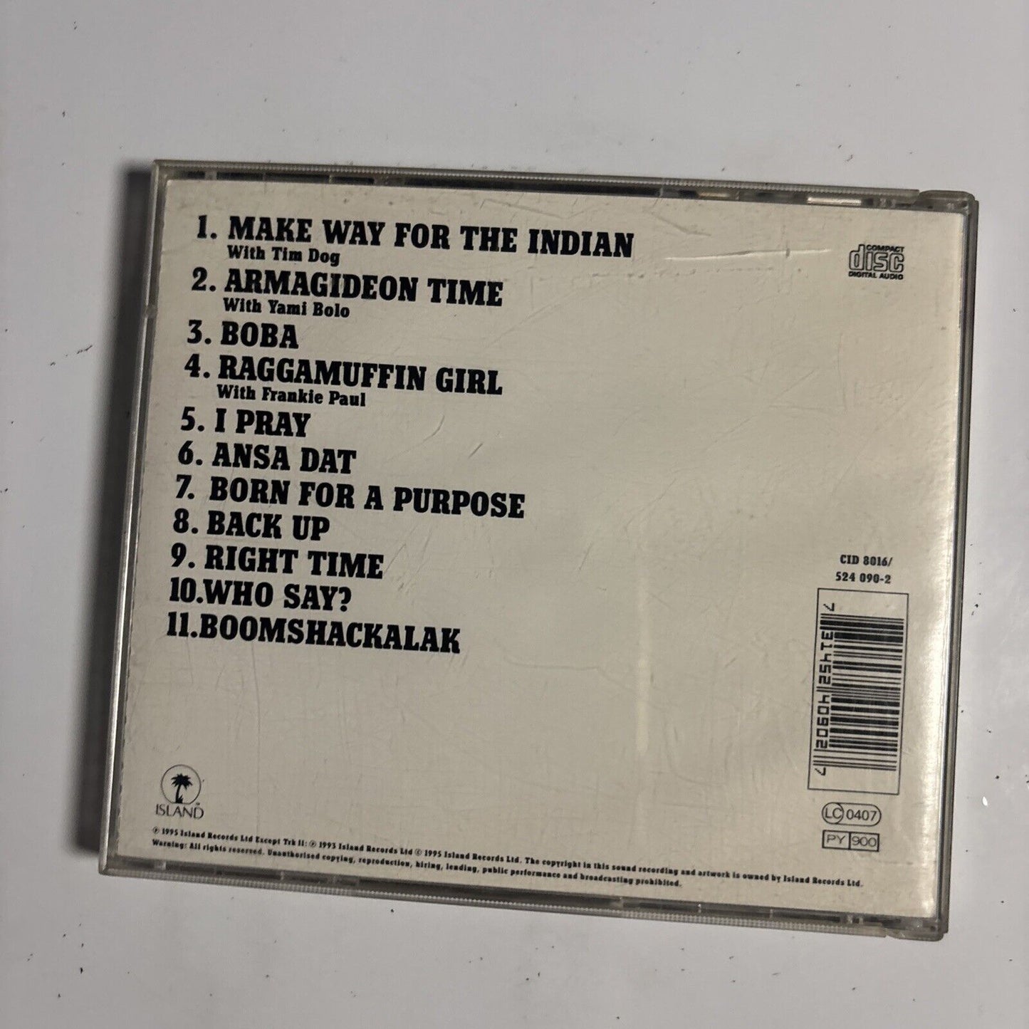 Apache Indian – Make Way For The Indian (CD, 1995)