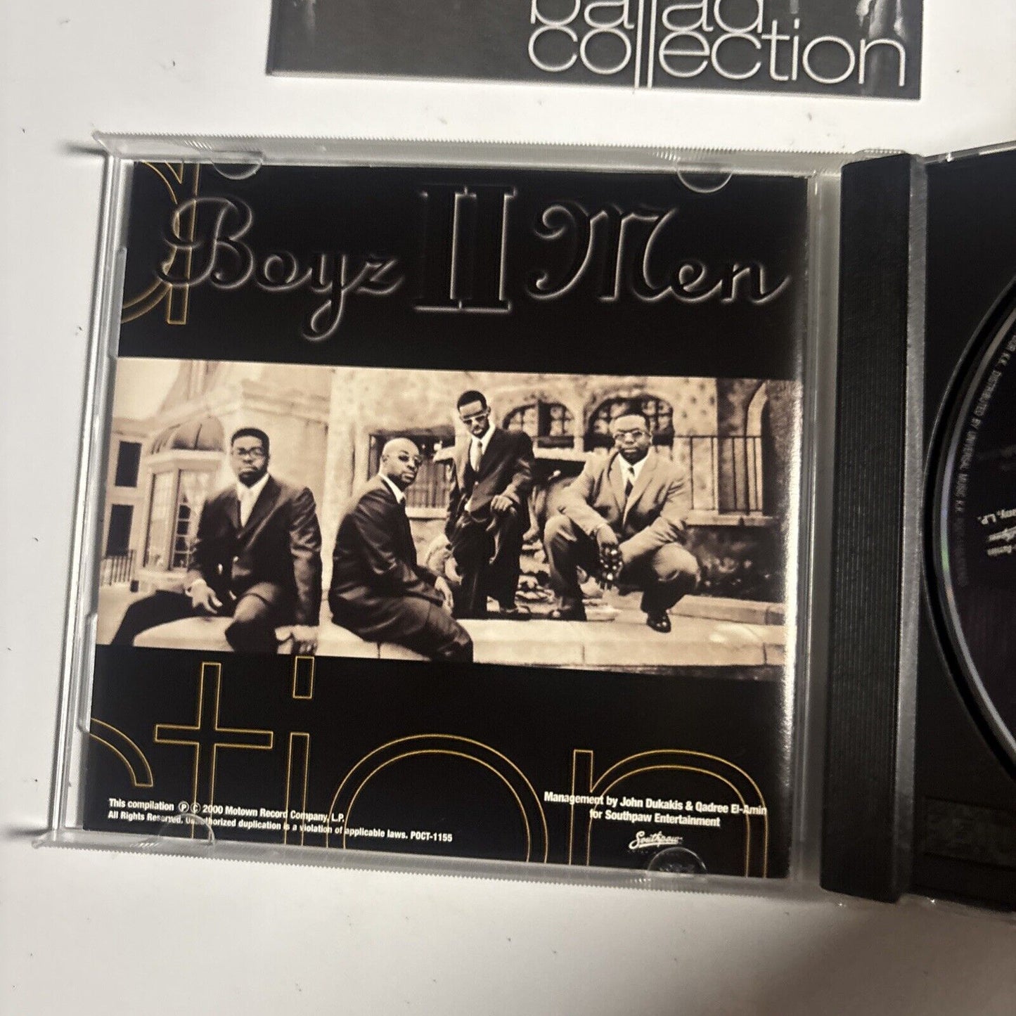 Boyz II Men – The Ballad Collection (CD, 2000) poct-1155 Japan