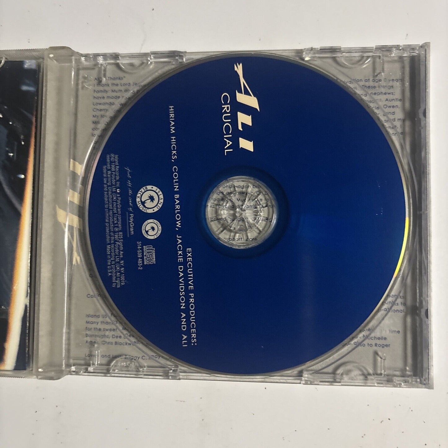 Ali – Crucial (CD, 1998)