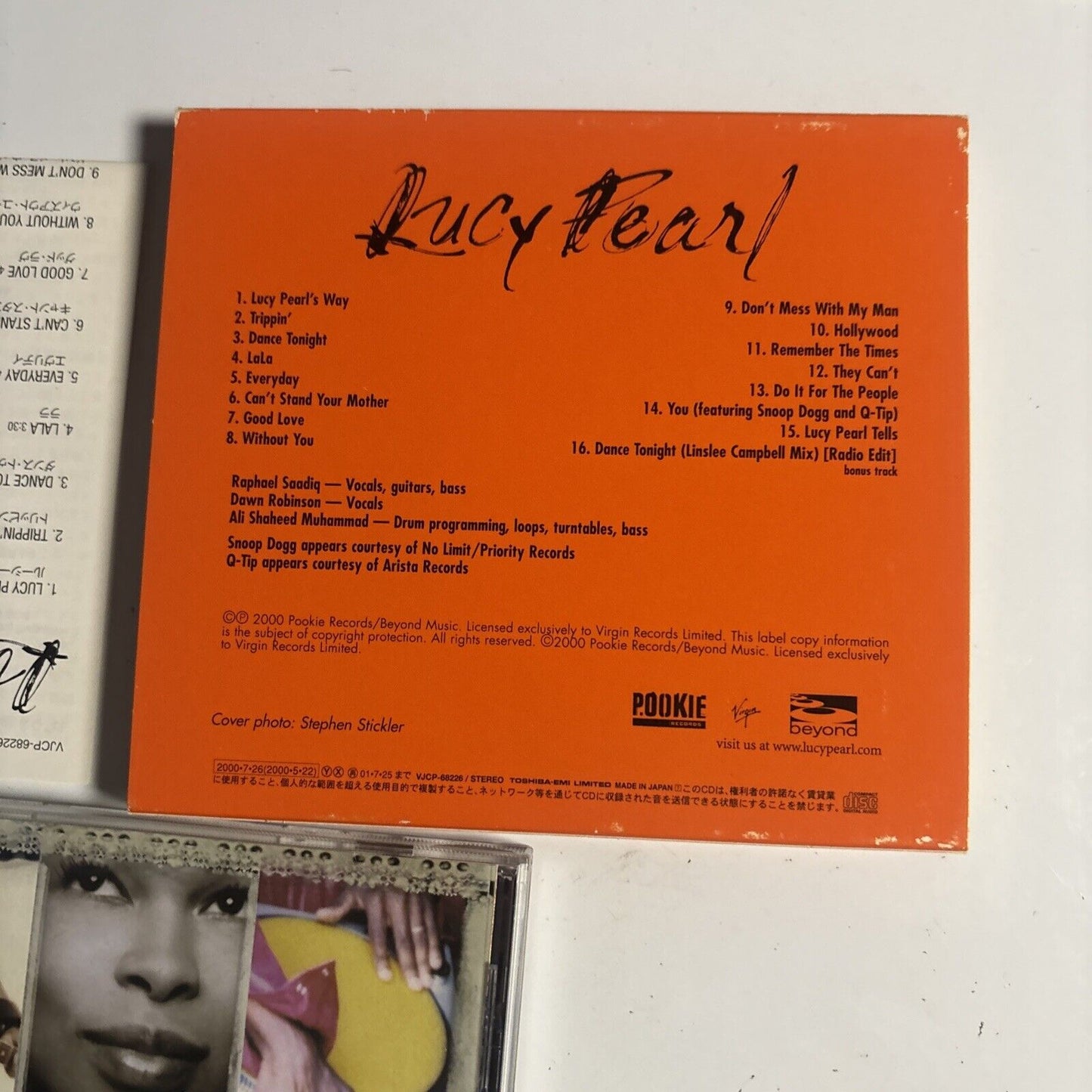 Lucy Pearl – Lucy Pearl (CD, 2000) vjcp-68226 Japan