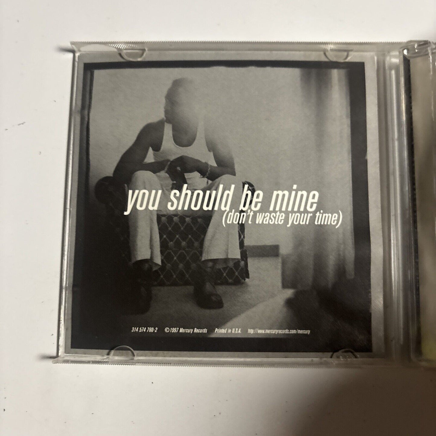 Brian McKnight Feat Mase – You Should Be Mine (Don't Waste Your Time) (CD, 1997)