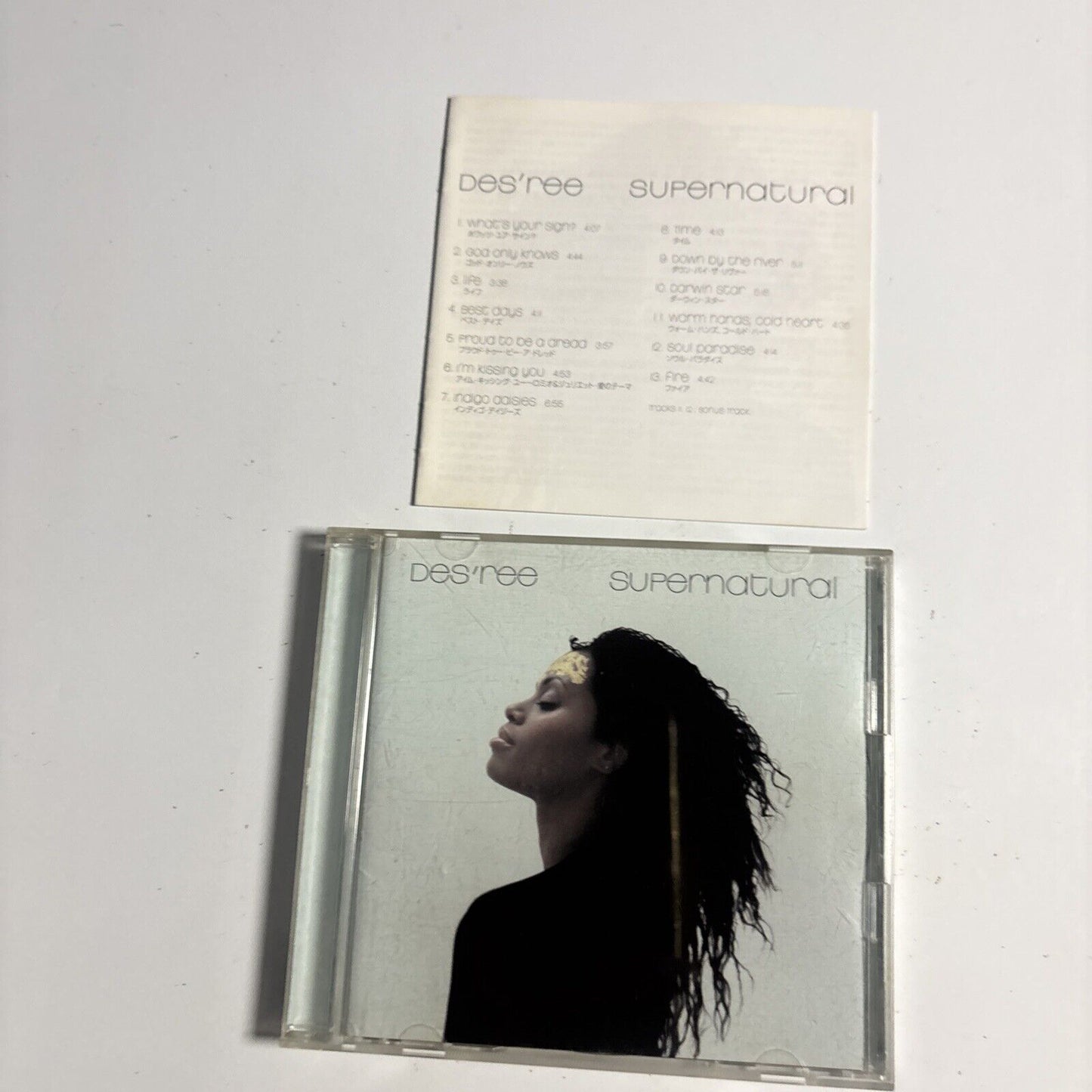 Des'ree – Supernatural (CD, 1998) esca-6973 Japan