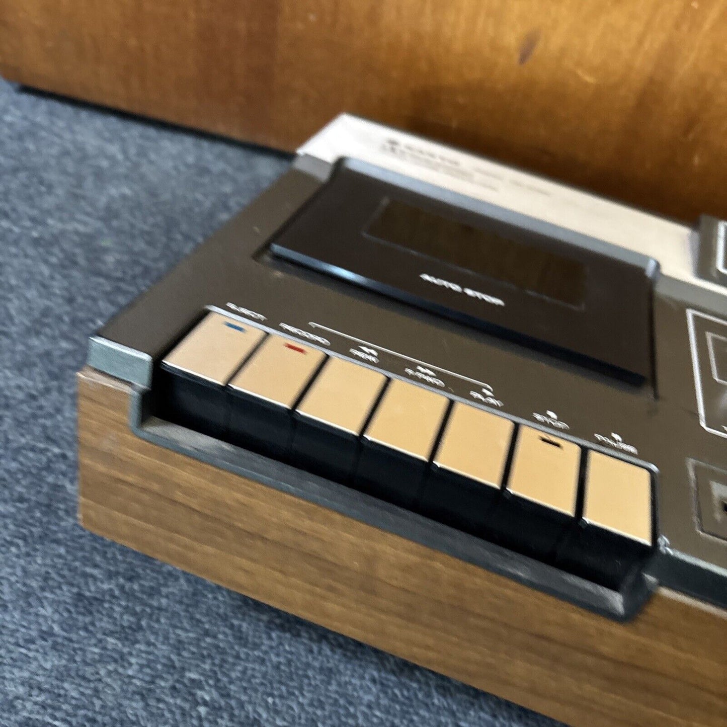 Sanyo Tape Cassette Recorder Player RD-4055AS Dolby System