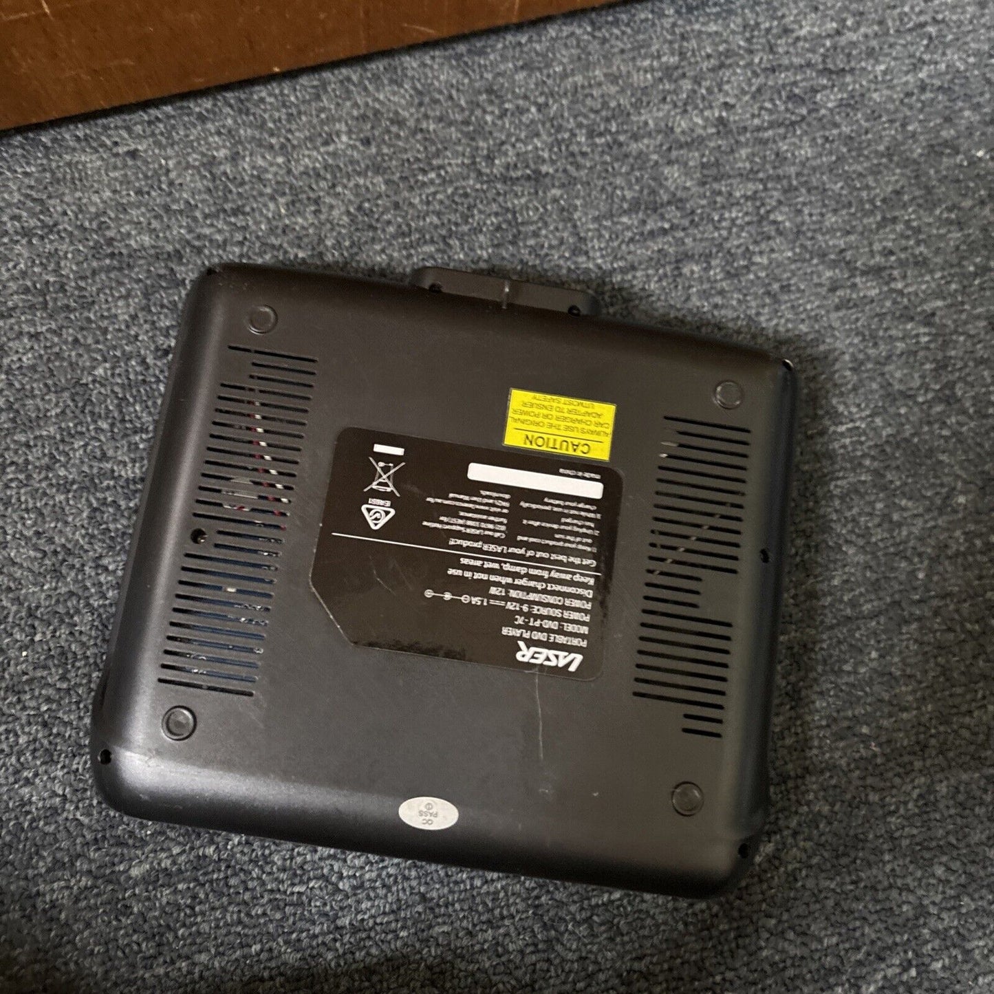 Laser 7"  Portable DVD Player DVD-PT-7C Plays All Regions