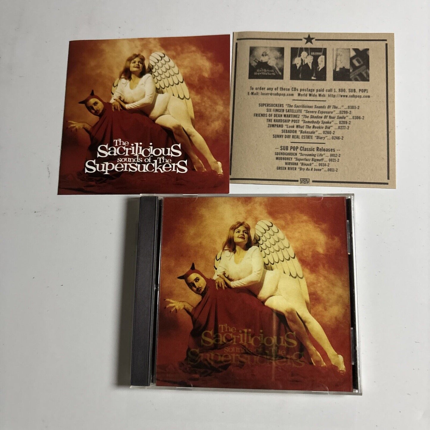 Supersuckers – The Sacrilicious Sounds Of The Supersuckers (CD, 1997) SP 303b