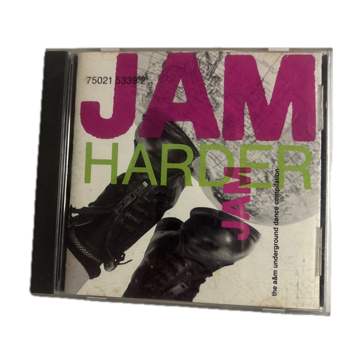 Jam Harder - The A&M Underground Dance Compilation (CD, 1990)