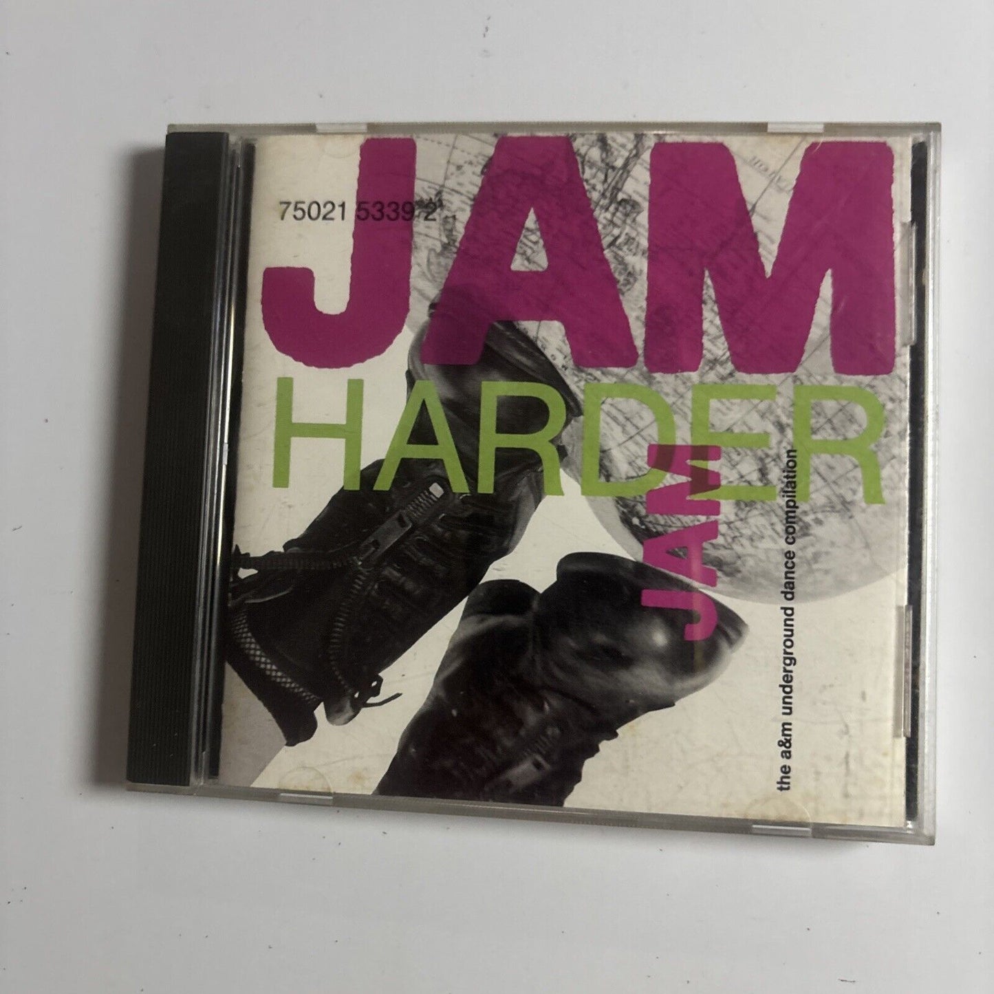 Jam Harder - The A&M Underground Dance Compilation (CD, 1990)