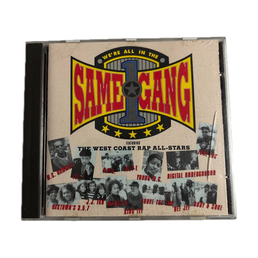 The West Coast Rap All-Stars – We're All In The Same Gang (CD, 1990) 9 26241-2