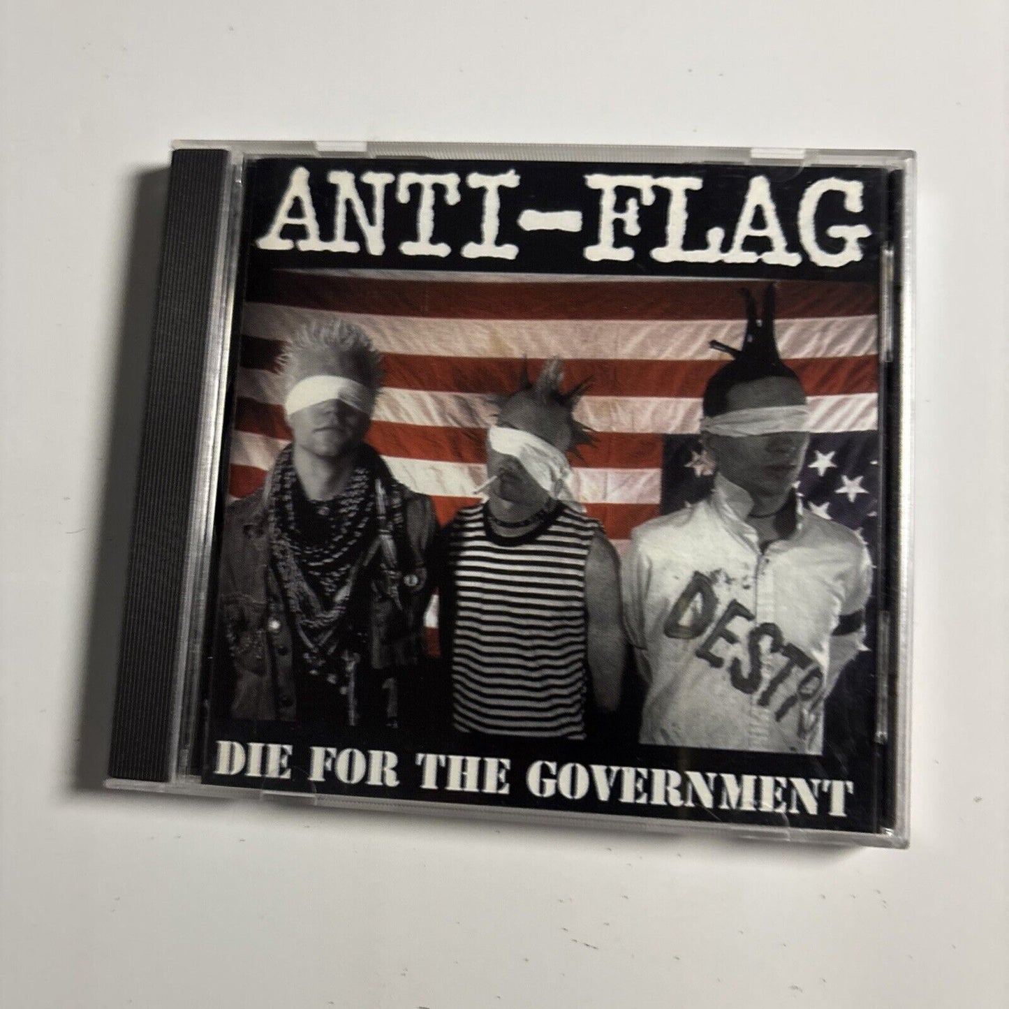 Anti-Flag – Die For The Government (CD, 1996) PREACH007CD