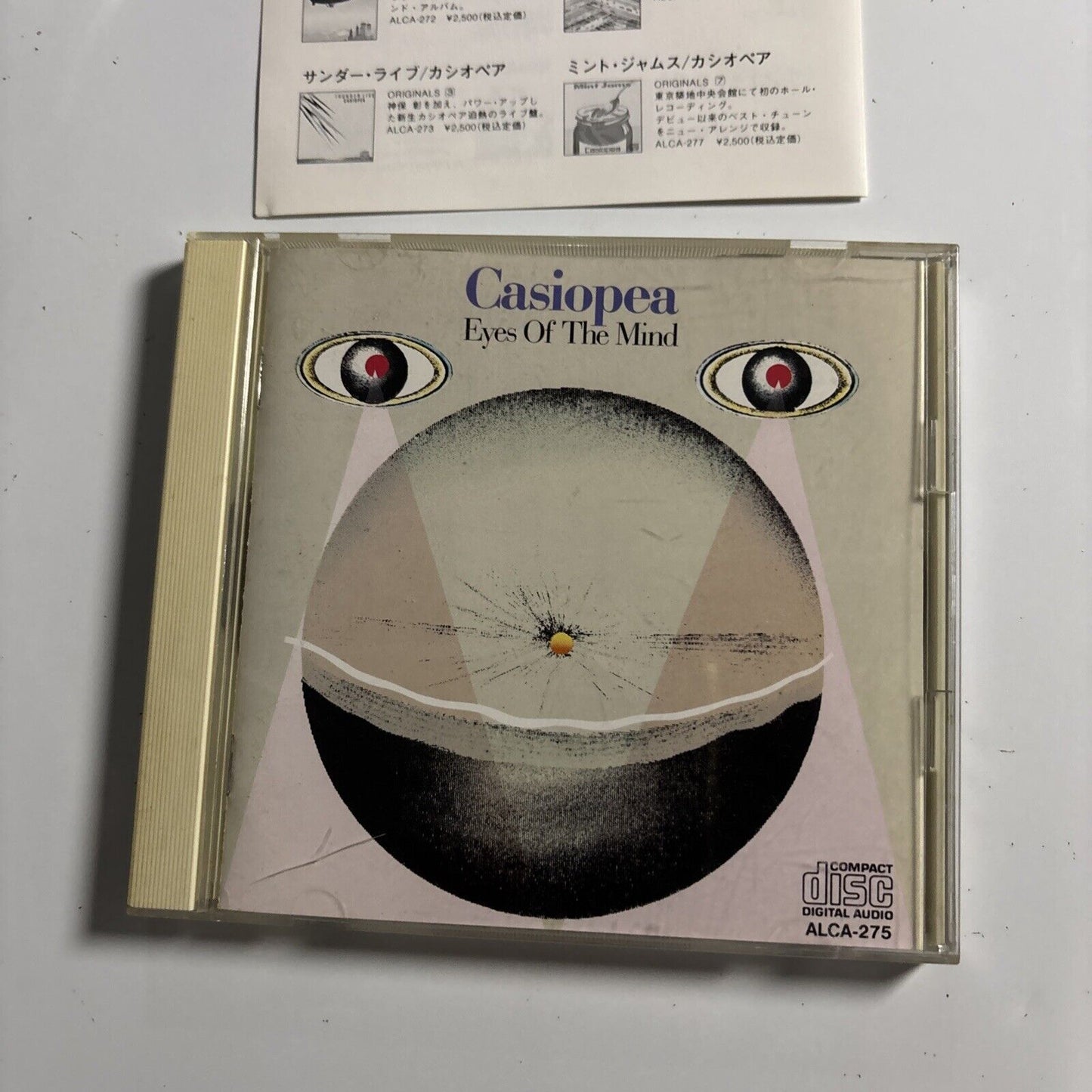 Casiopea – Eyes Of The Mind (CD, 1992) alca-275 Japan