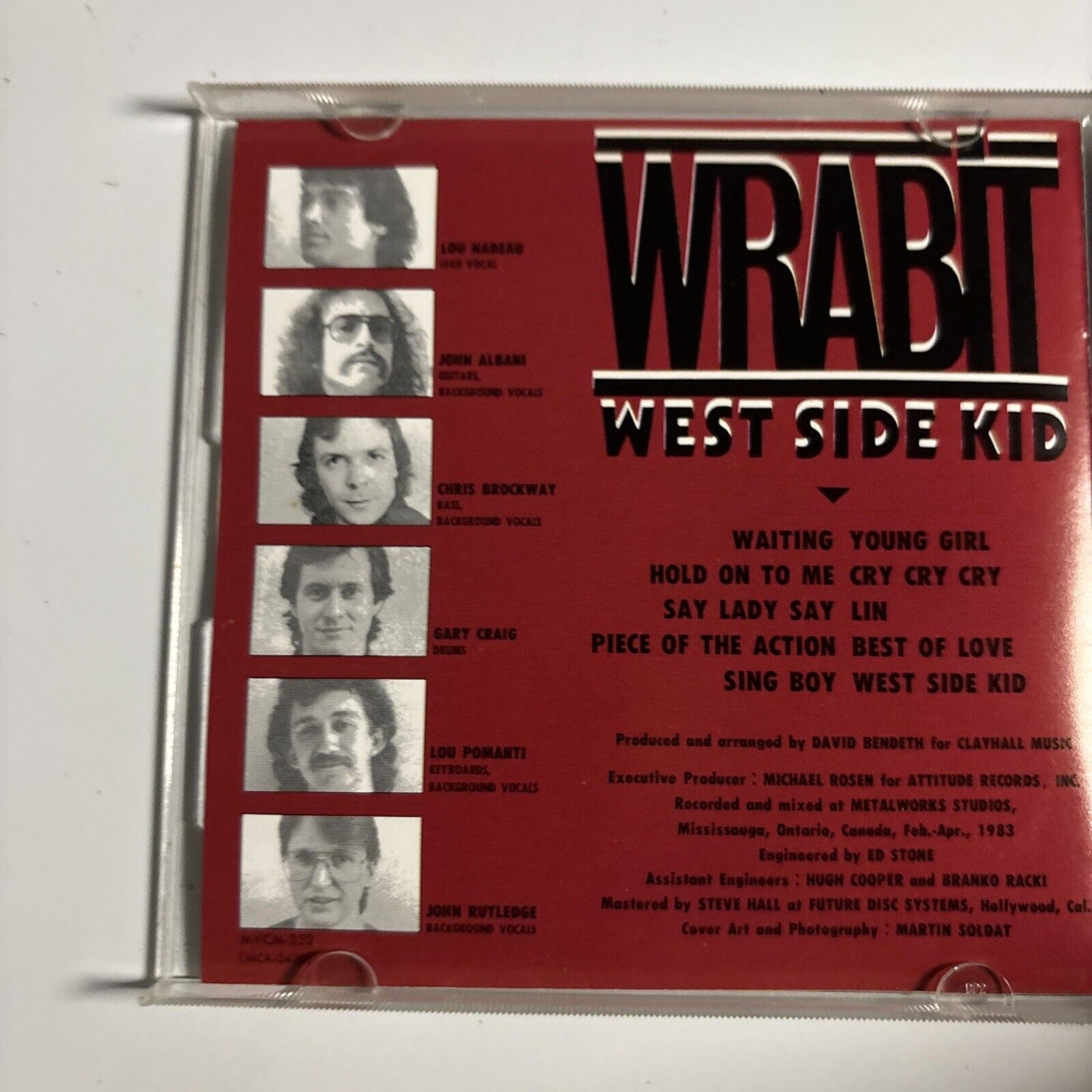 Wrabit – West Side Kid (CD, 1993) mvcm-352 Japan