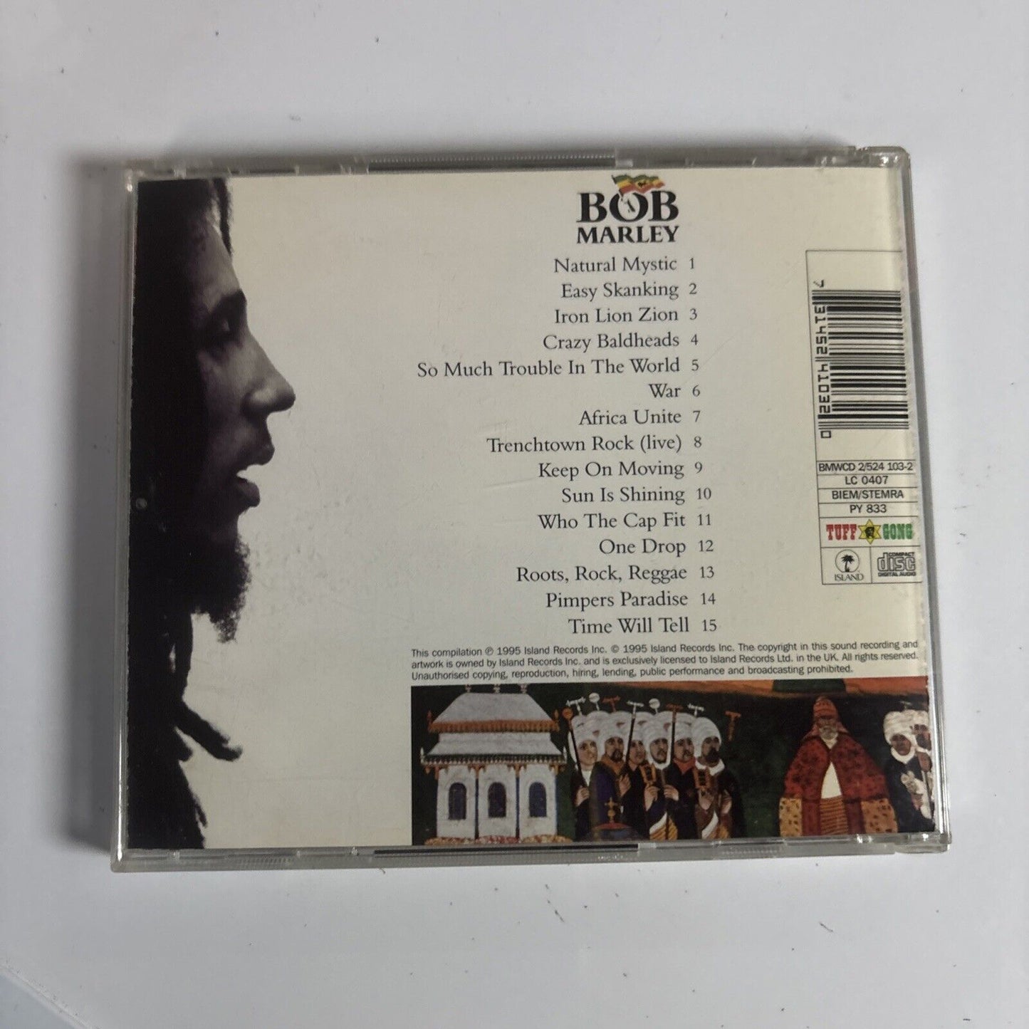 Bob Marley & The Wailers – Natural Mystic (The Legend Lives On) (CD, 1995)