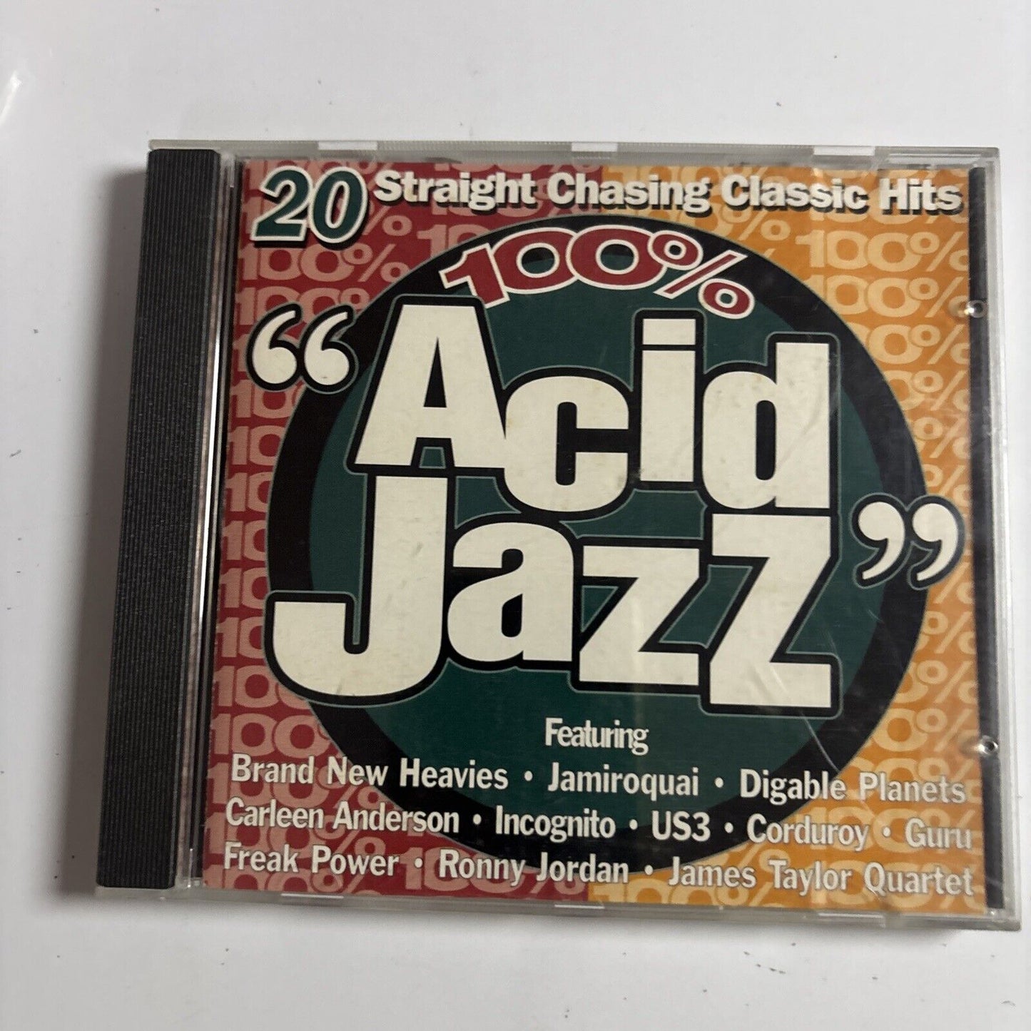 Various – 100% Acid Jazz (CD, 1994) TCD 2733