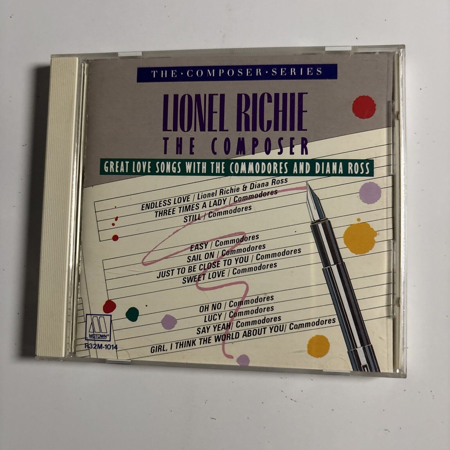 Lionel Richie The Composer: Great Love Songs The Commodores Diana Ross (CD 1986)