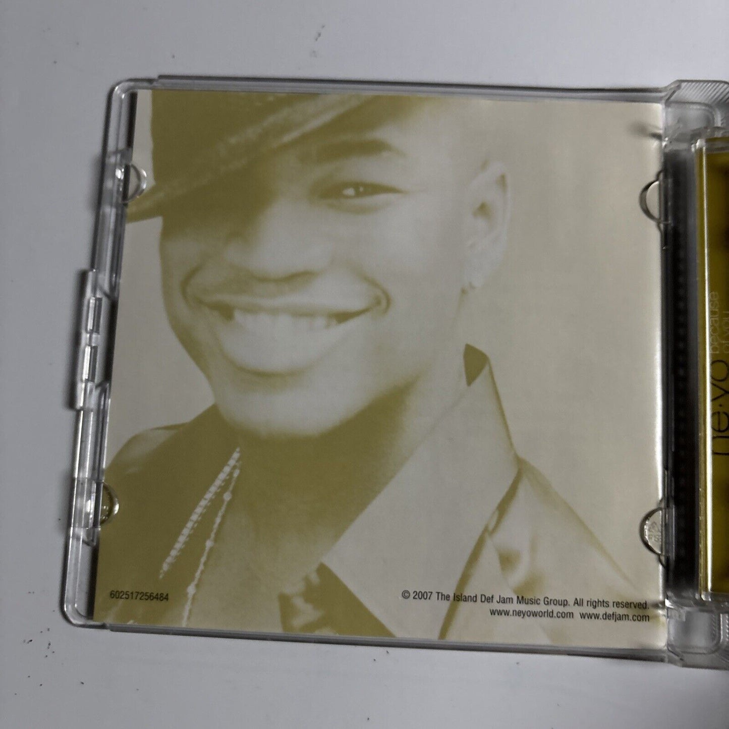 Ne-Yo – Because Of You (2007, Super Jewel Box, CD)