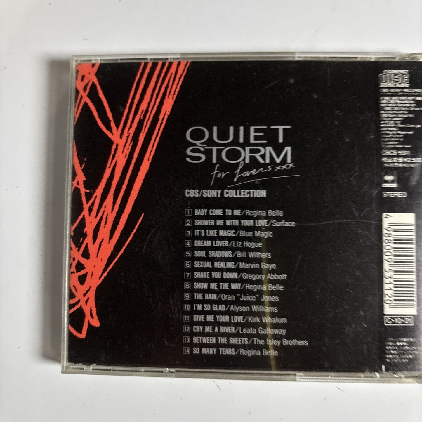 Quiet Storm For Lovers Xxx (CD, 1990) cscs-5311 Japan