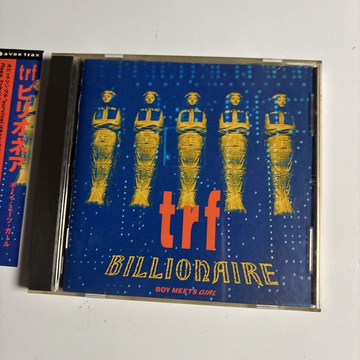 TRF – Billionaire (Boy Meets Girl) (CD, 1994) avcd-11230 Japan obi