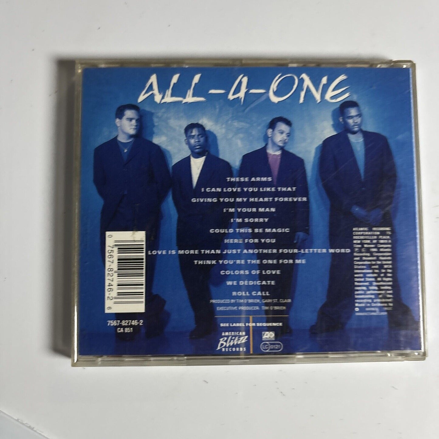 All-4-One – And The Music Speaks (CD, 1995)