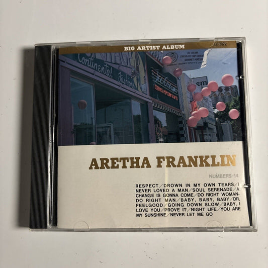 Aretha Franklin – Respect (CD, 1991) ex-3022 Japan