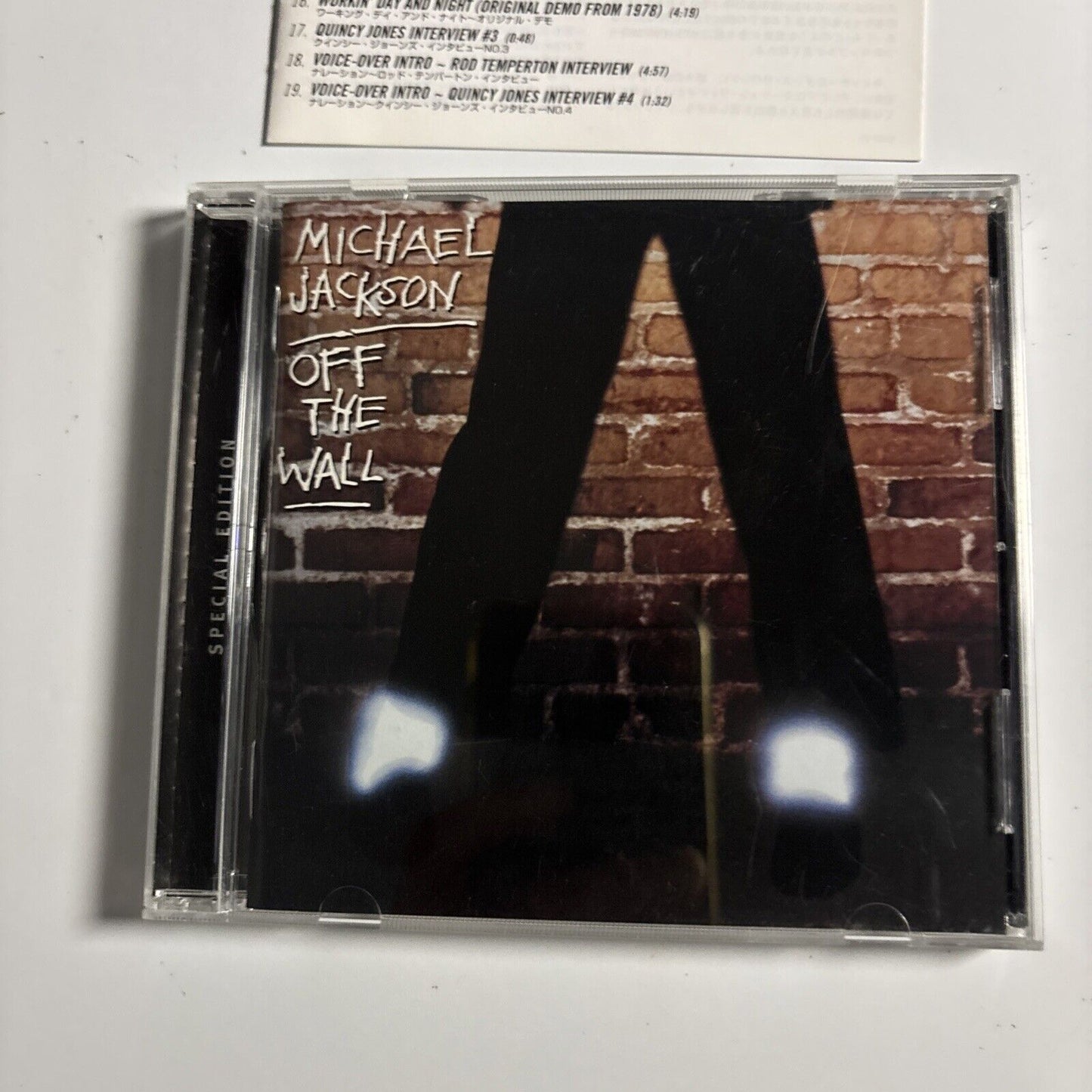 Michael Jackson – Off The Wall [Special Edition] (CD, 2001) EICP 21 Japan