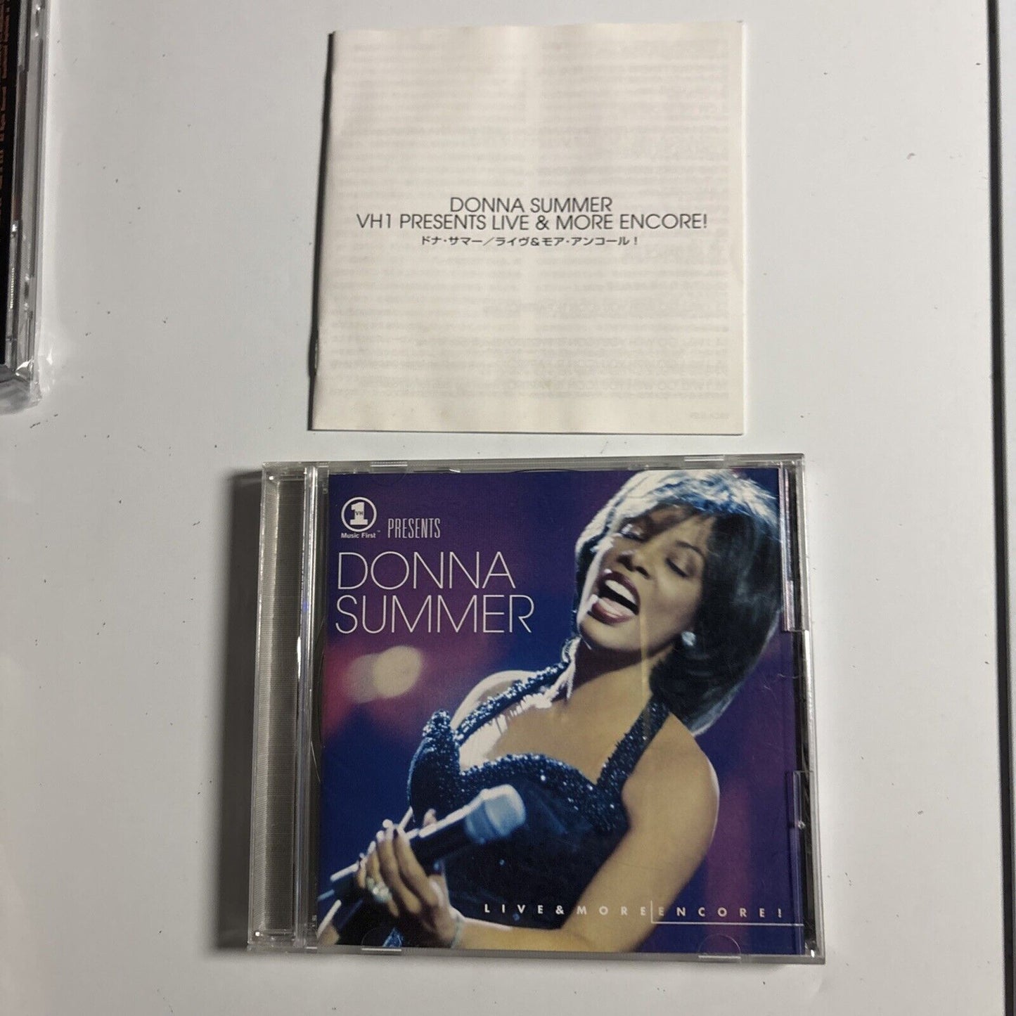 Donna Summer – VH1 Presents Live & More Encore! (CD, 1999) Japan Bonus Track