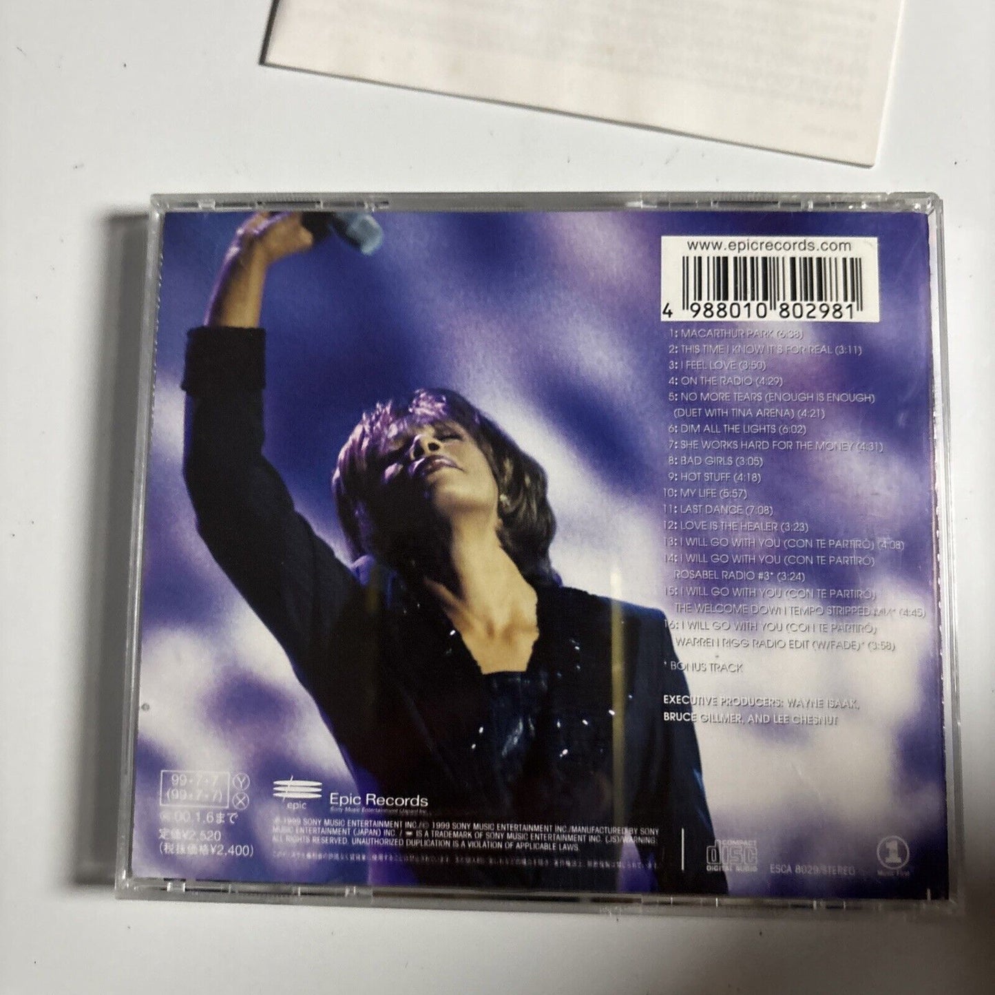 Donna Summer – VH1 Presents Live & More Encore! (CD, 1999) Japan Bonus Track