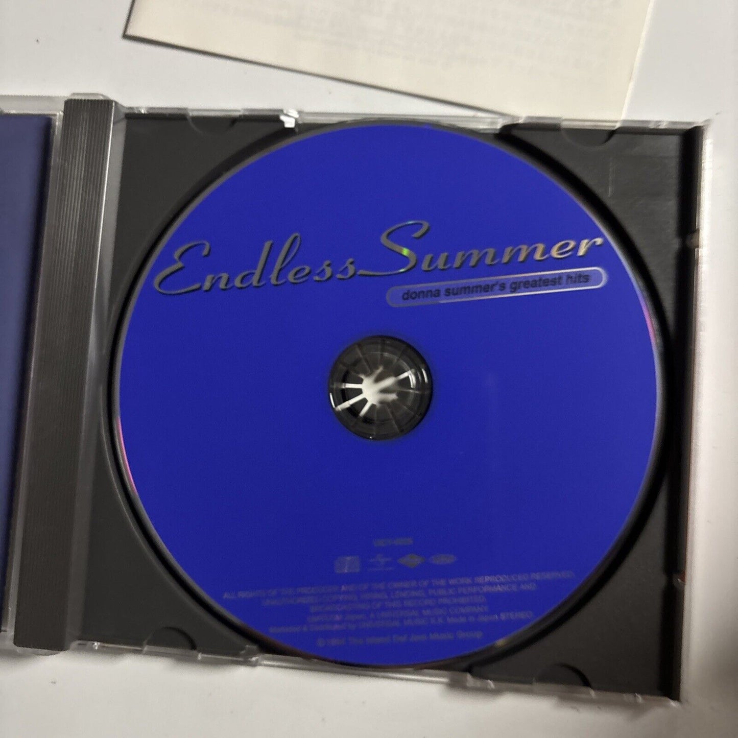 Donna Summer – Endless Summer / Donna Summer's Greatest Hits (CD, 2006) Japan