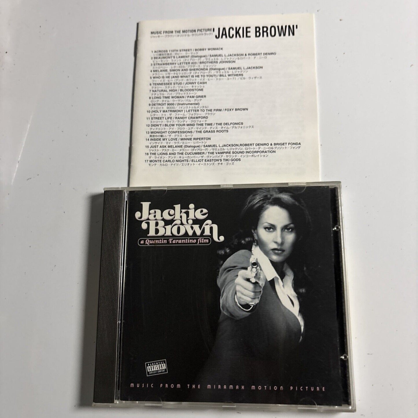 Jackie Brown (Music From The Miramax Motion Picture) (CD, 1998) wpcr-1738 Japan