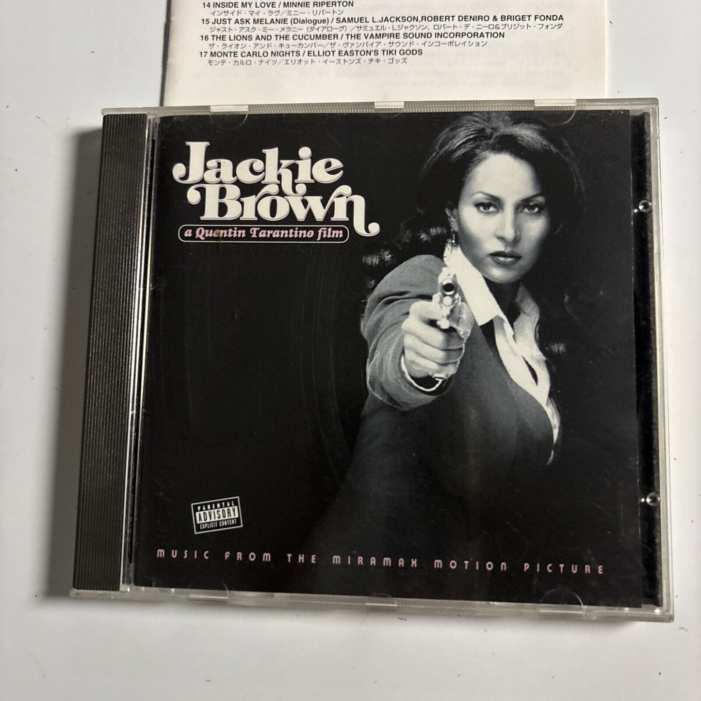 Jackie Brown (Music From The Miramax Motion Picture) (CD, 1998) wpcr-1738 Japan