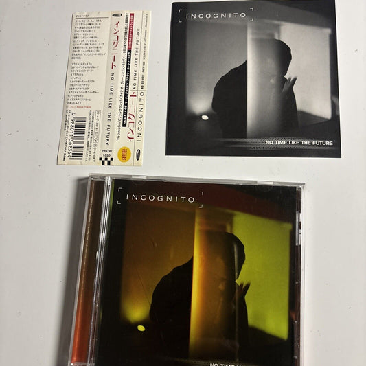 Incognito – No Time Like The Future (CD, 1999) phcw-1020 Japan Bonus Track, Obi