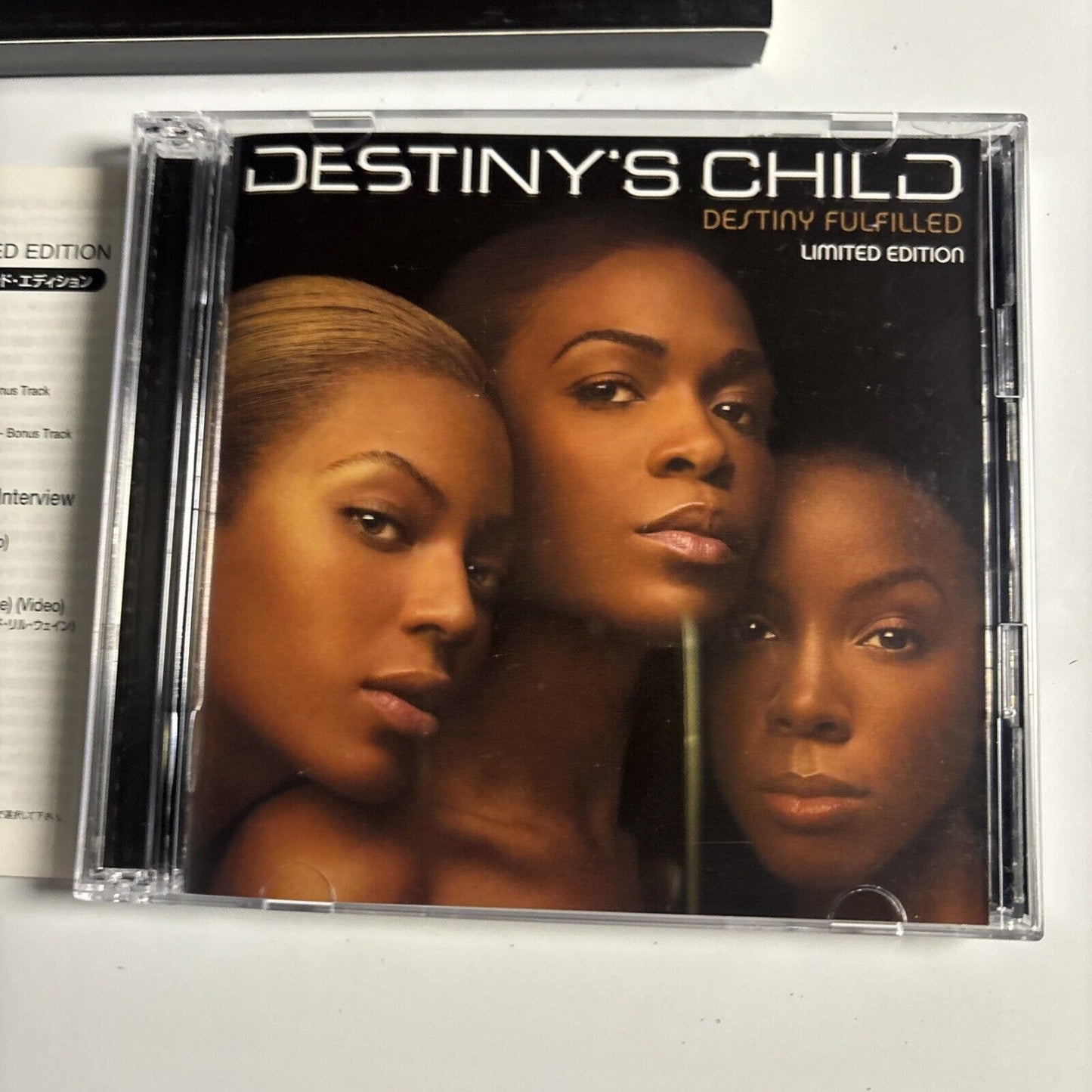 Destiny's Child – Destiny Fulfilled (2005, CD + DVD) SICP-738~9 Japan DVD