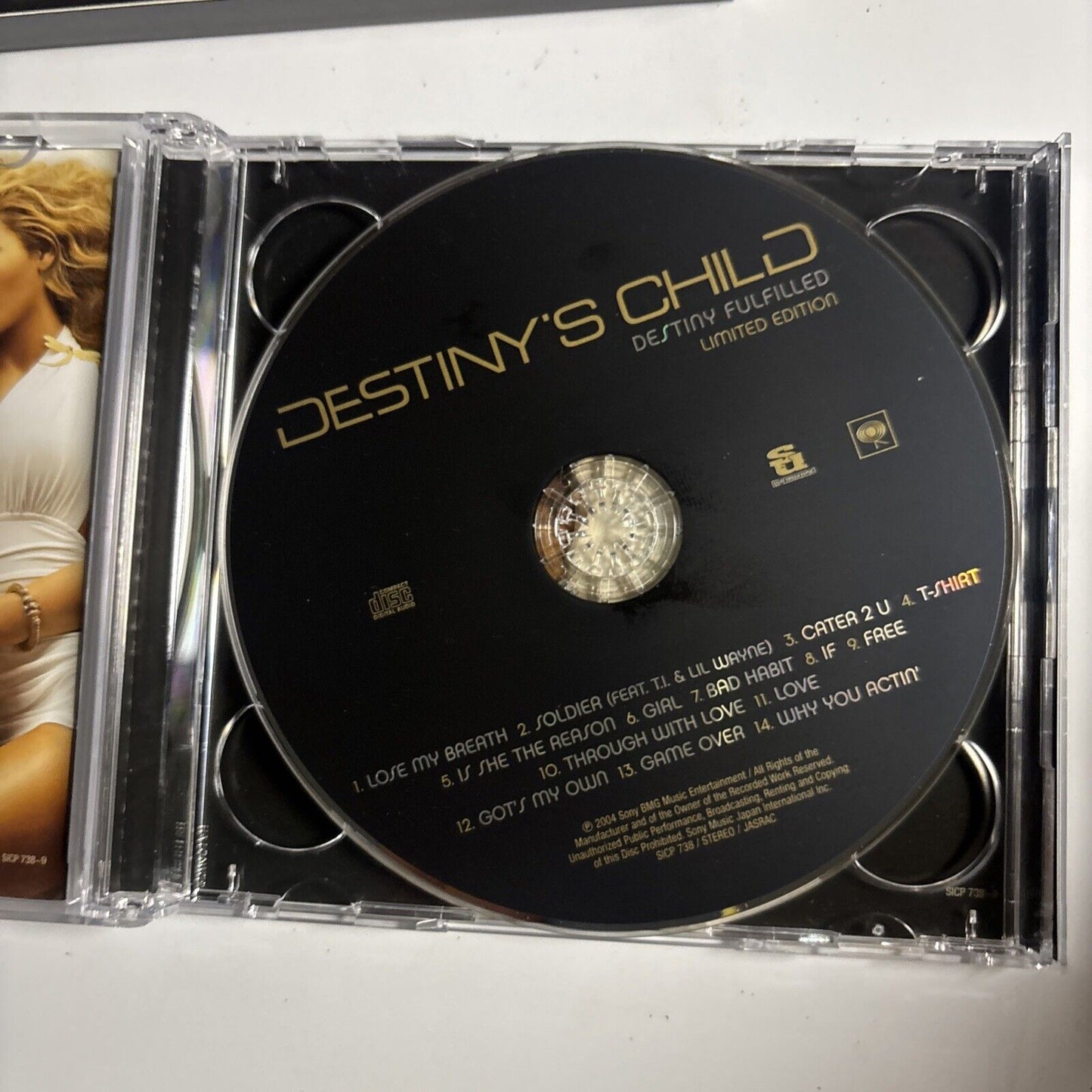 Destiny's Child – Destiny Fulfilled (2005, CD + DVD) SICP-738~9 Japan DVD