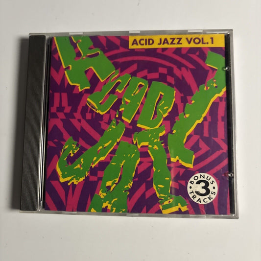 Various - Acid Jazz Vol. 1 (CD, 1991) CDBGP 1015