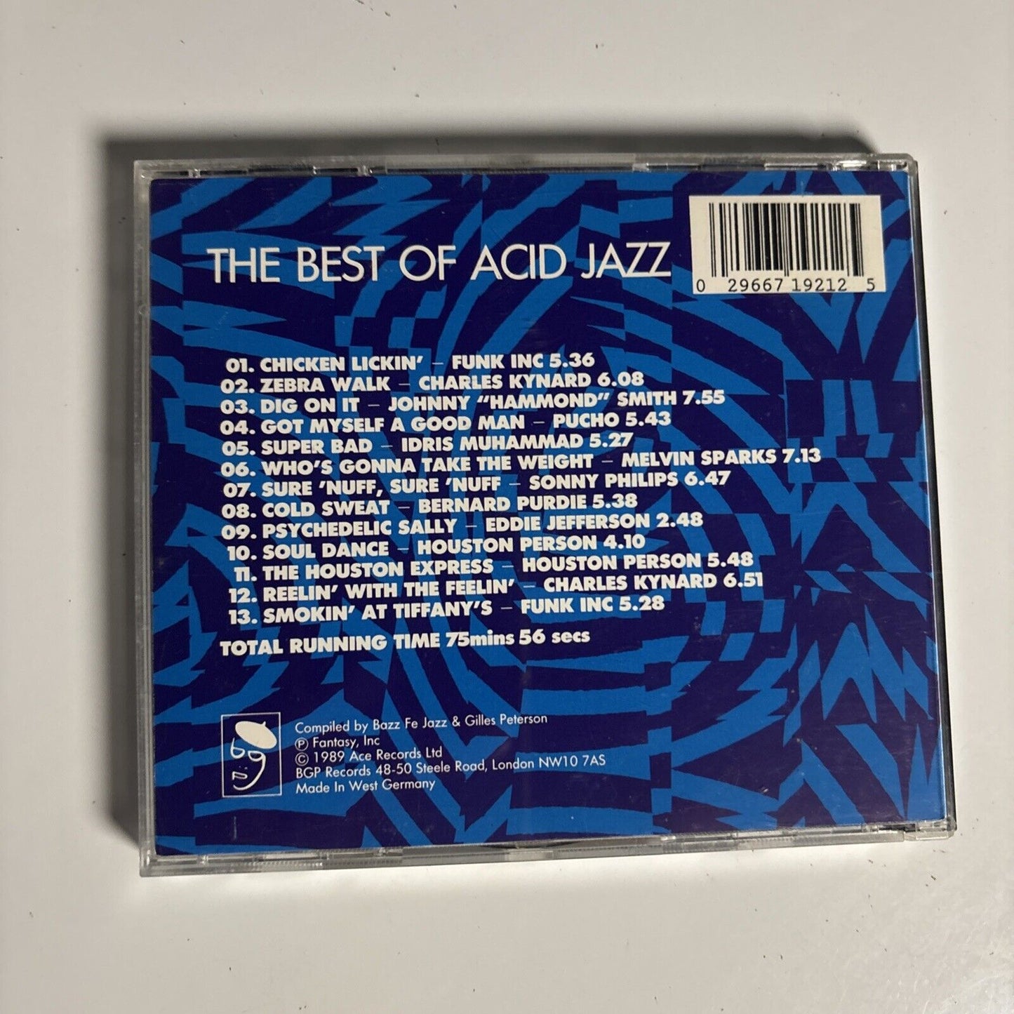 Various – The Best Of Acid Jazz (CD, 1989) CDBGP 921