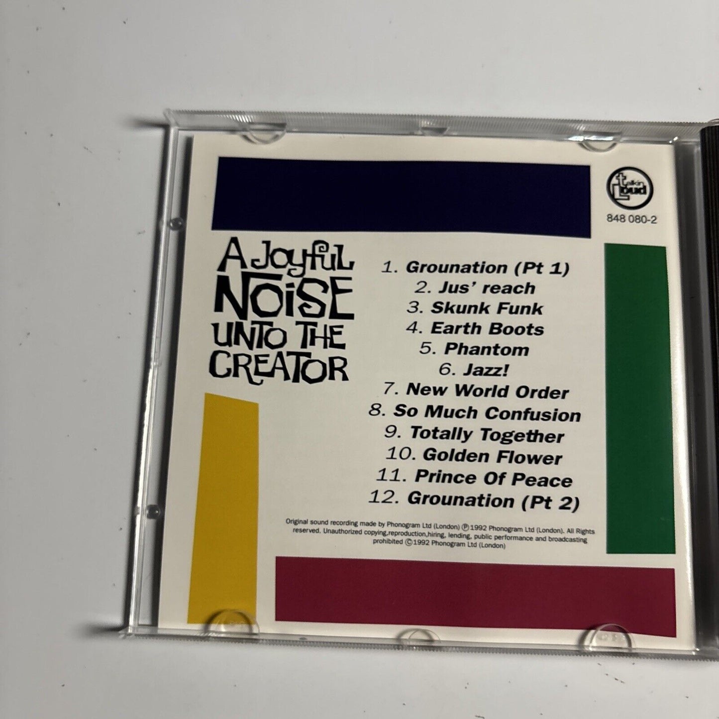 Galliano – A Joyful Noise Unto The Creator (CD, 1992) 848 080-2 Germany