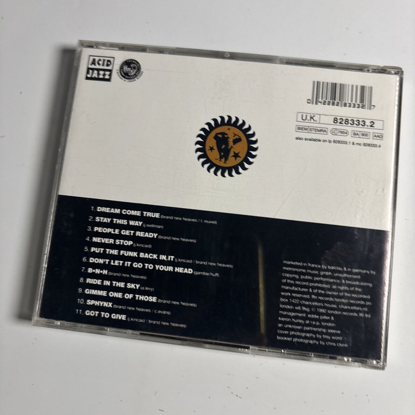 The Brand New Heavies – The Brand New Heavies (CD, 1992) 828333.2