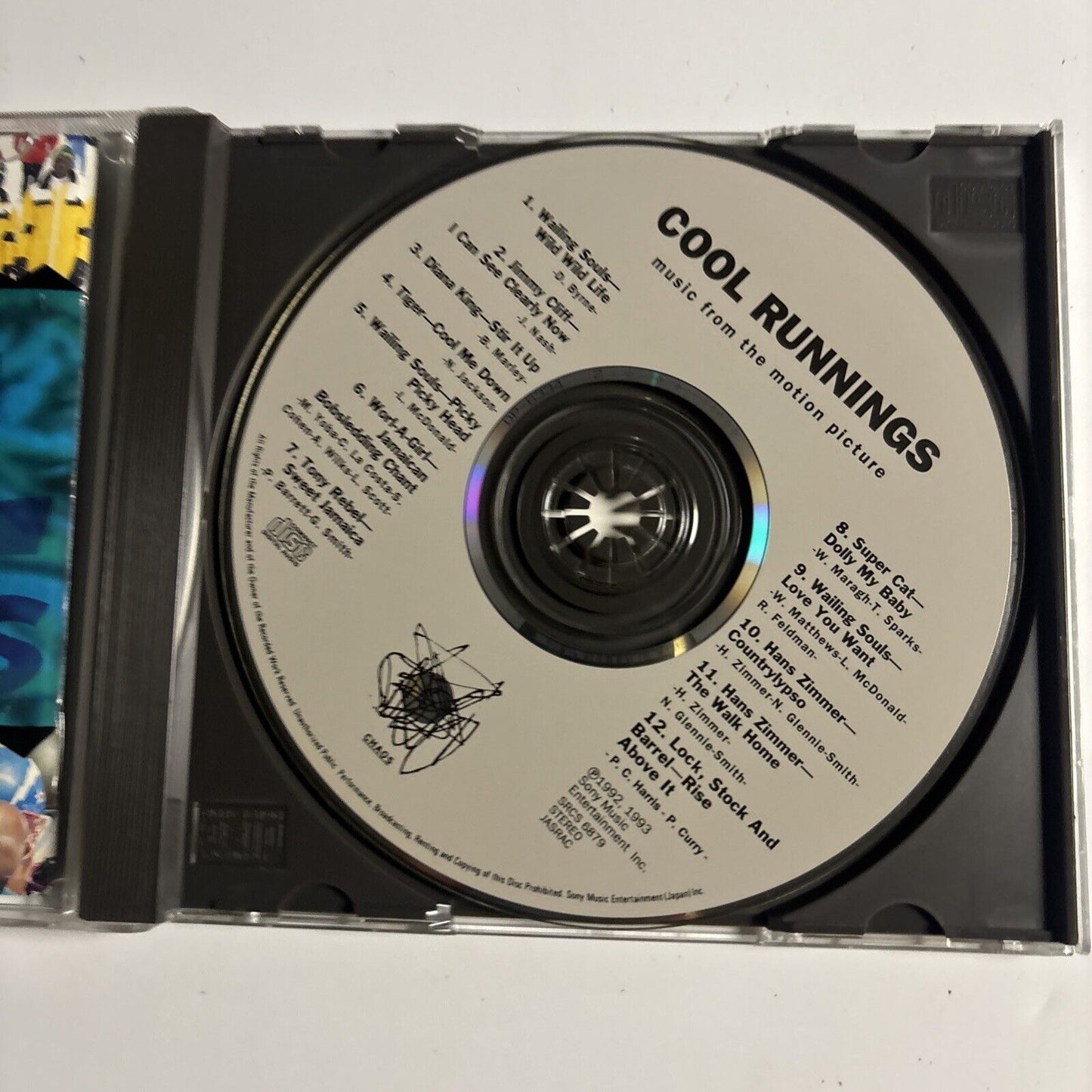 Cool Runnings (Music From The Motion Picture) (CD, 1993) Japan Bonus Track