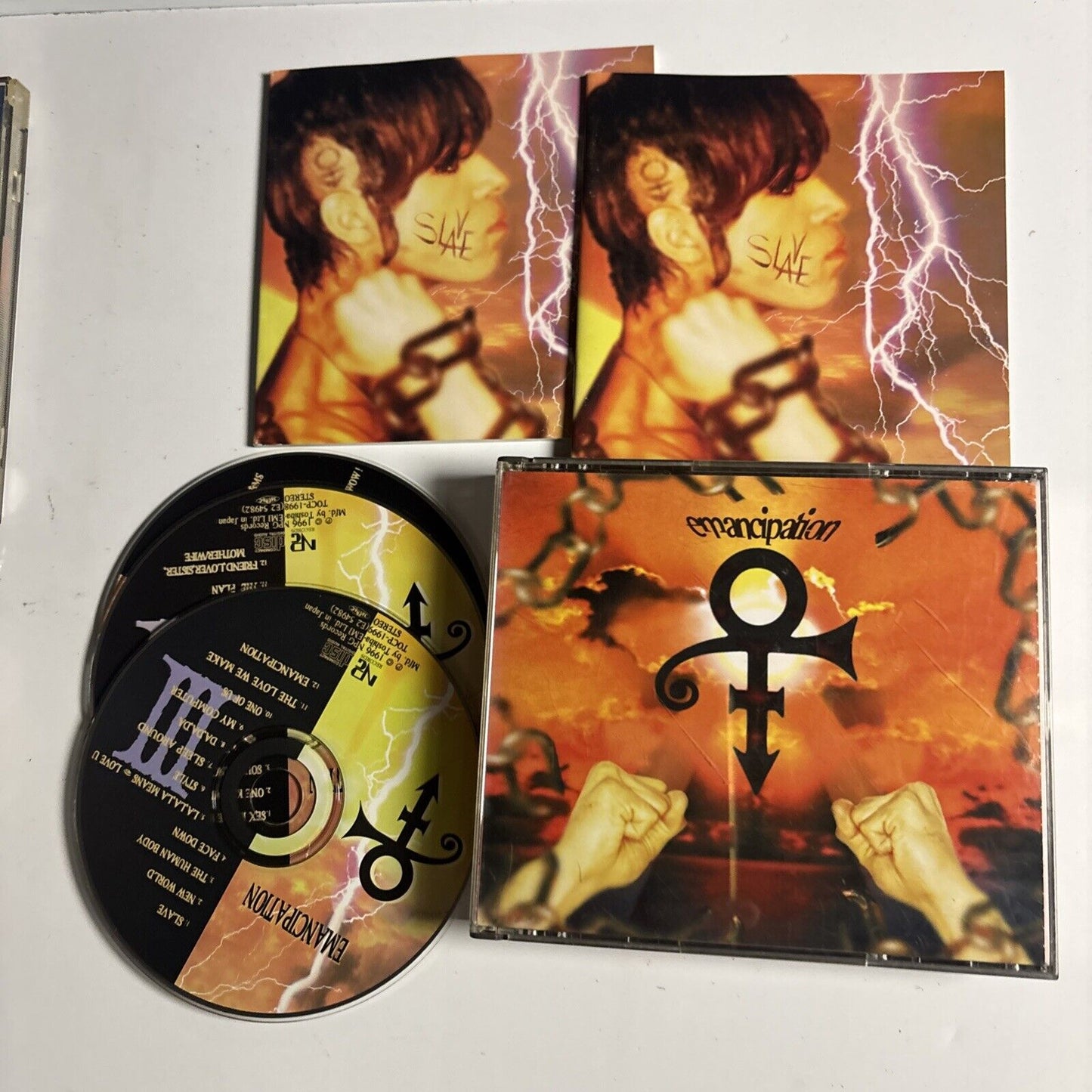 The Artist (Formerly Known As Prince) – Emancipation (CD, 1996, 3-Disc) Japan