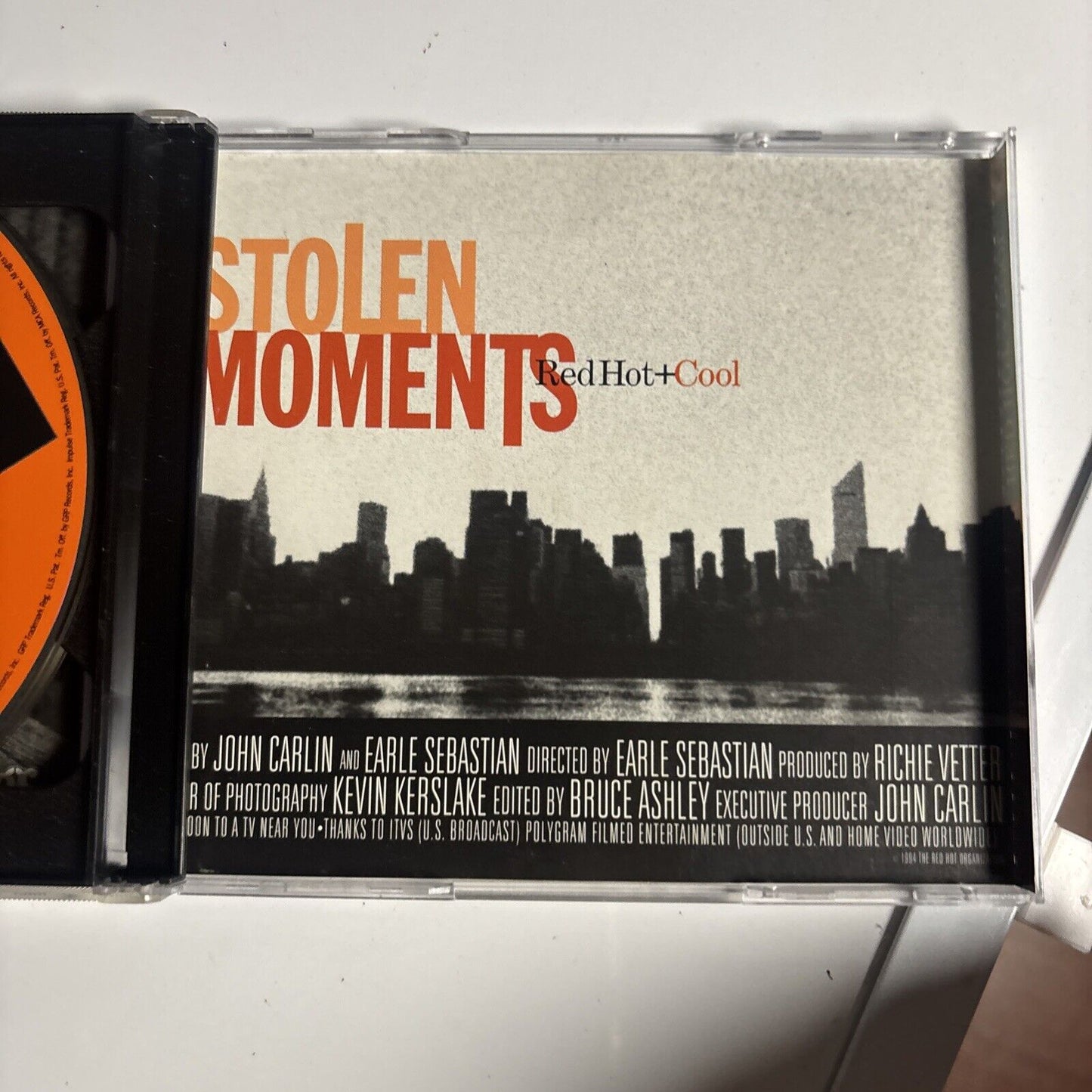 Various – Stolen Moments (Red Hot + Cool) (CD, 1994, 2-Disc) GRD-9794