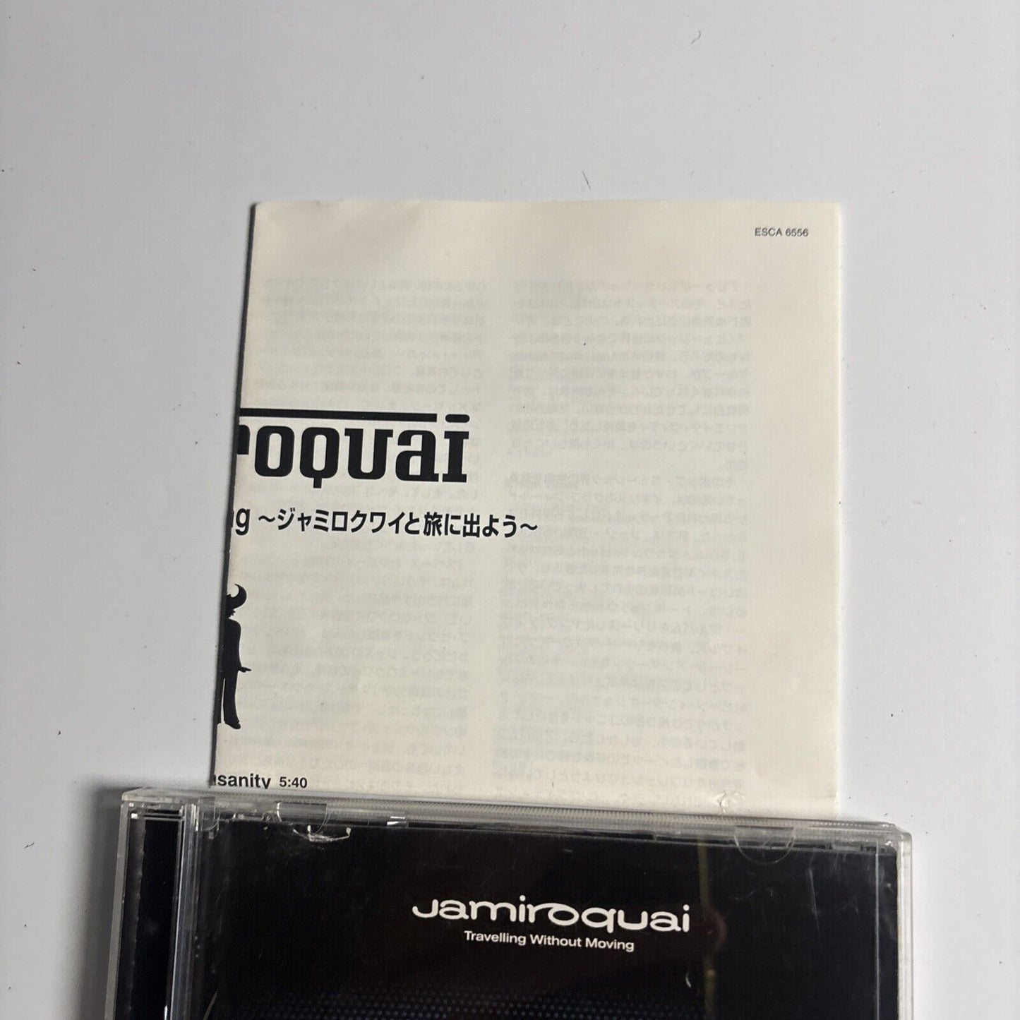 Jamiroquai – Travelling Without Moving (CD, 1996) esca-6556 Japan