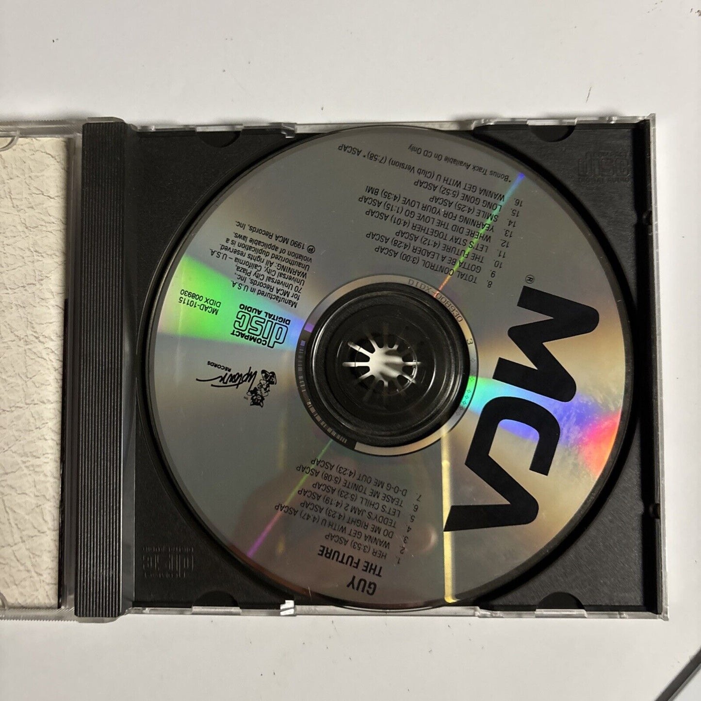 Guy – The Future (CD, 1990)  MCAD-10115