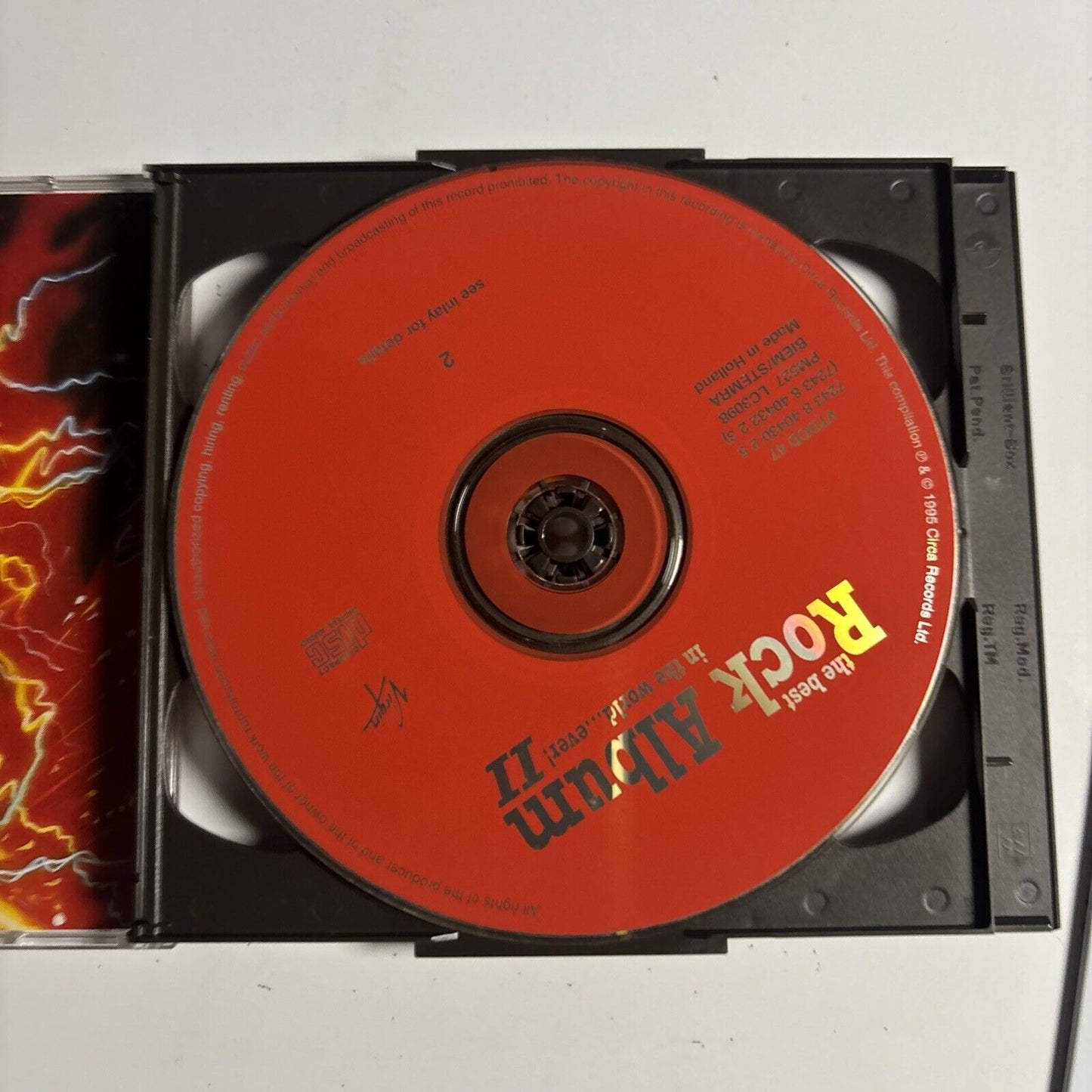 The Best Rock Album In The World... Ever! II (CD, 1994) VTDCD 47