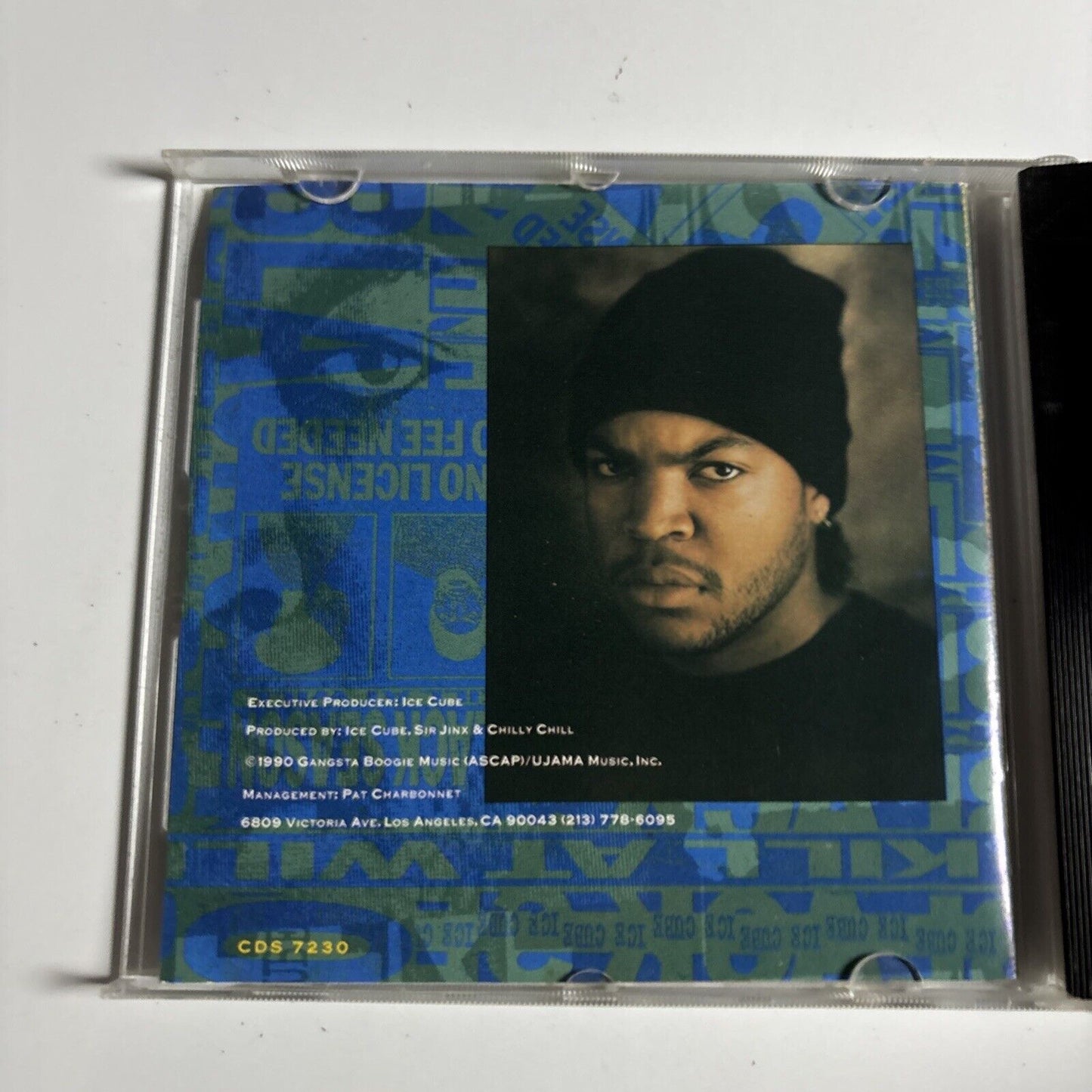 Ice Cube – Kill At Will (CD, 1994) CDS 7230