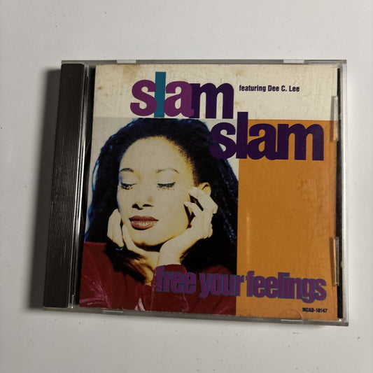 Slam Slam Featuring Dee C. Lee – Free Your Feelings (CD, 1991) MCAD-10147