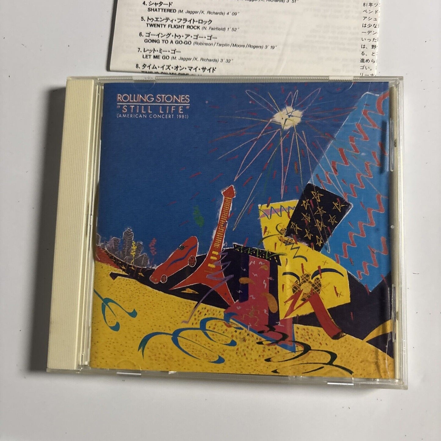 The Rolling Stones – Still Life (American Concert 1981) (CD, 1998)  Japan