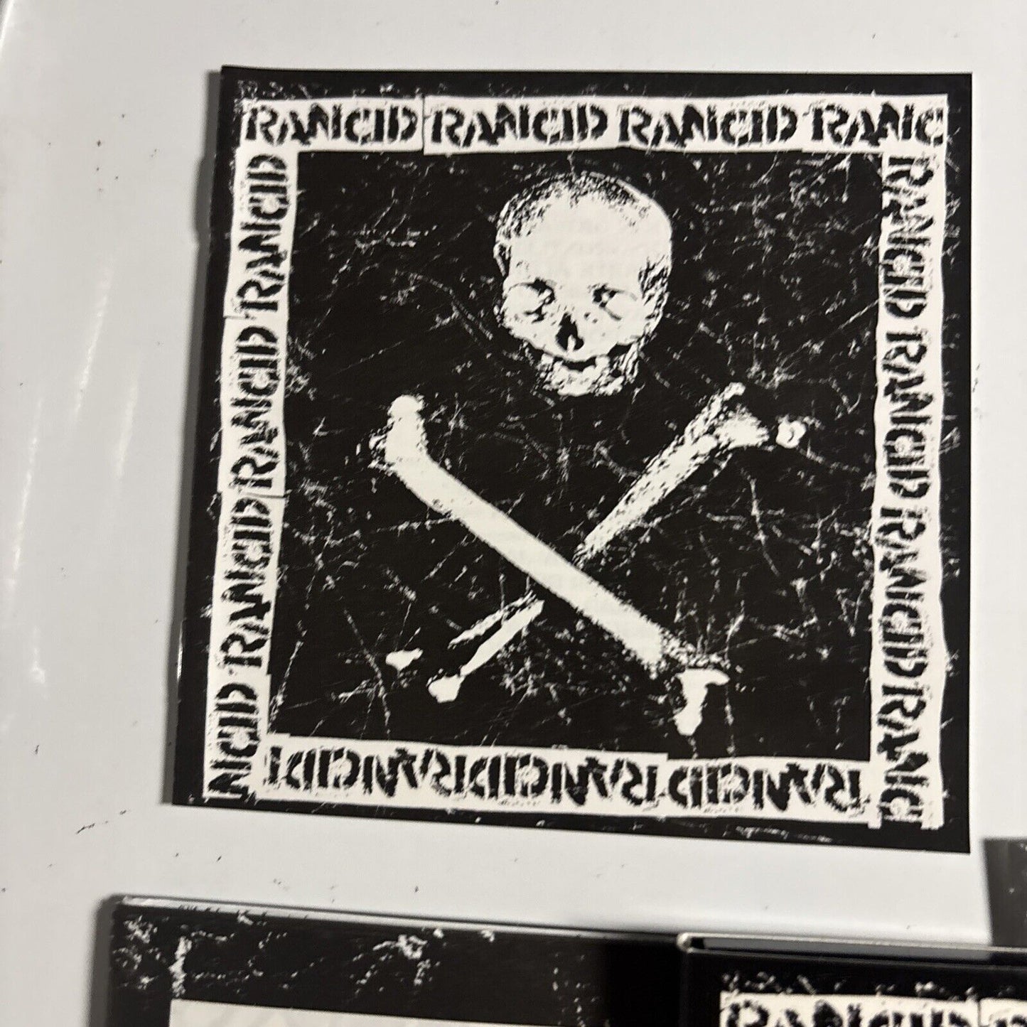 Rancid – Rancid (CD, 2000) esca-8164 Japan obi, Digipak Sticker