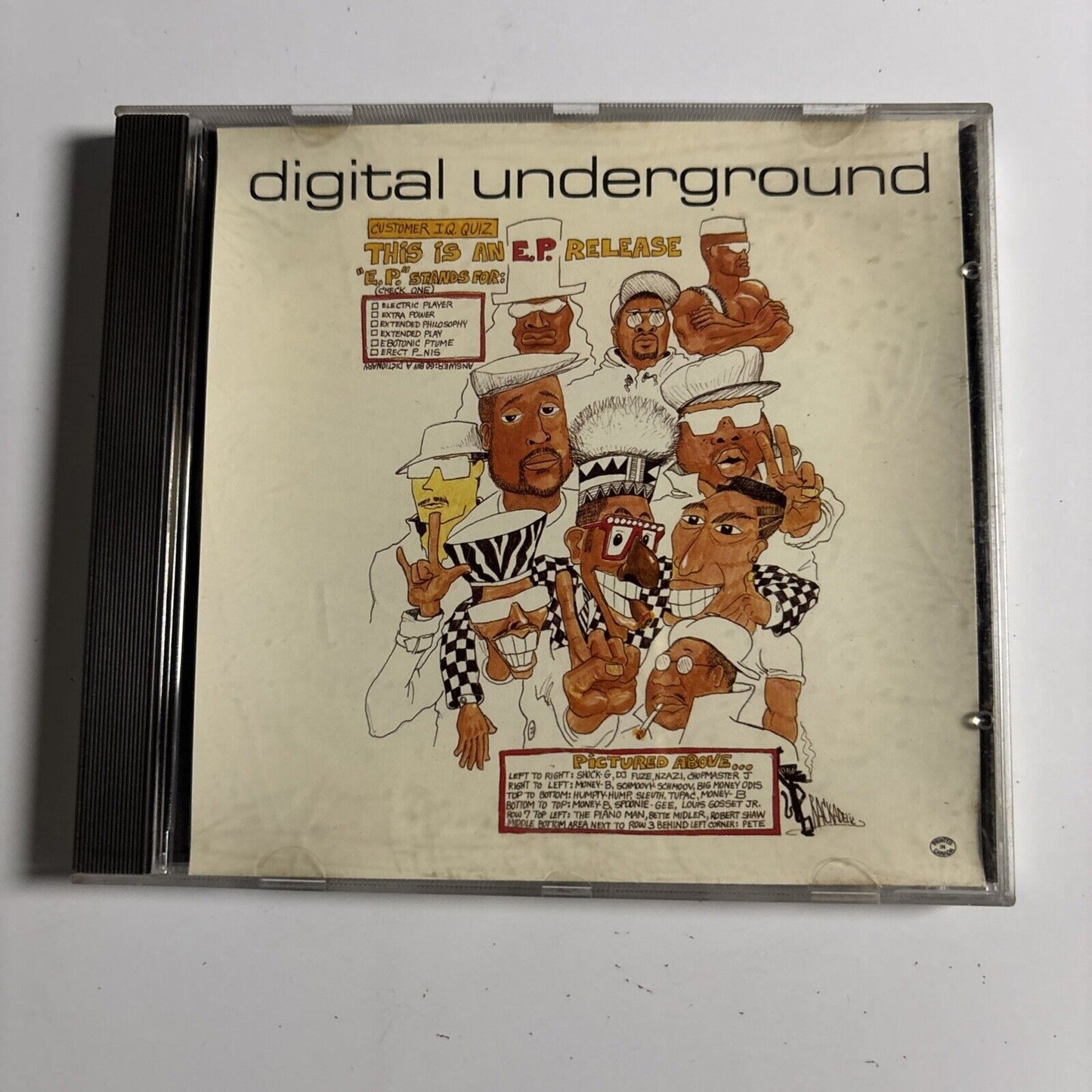 Digital Underground – This Is An E.P. Release (CD, 1991) TBCD 964