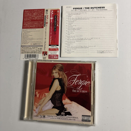 Fergie – The Dutchess (CD, 2006) uica-9011 Bonus Japan Track, Obi